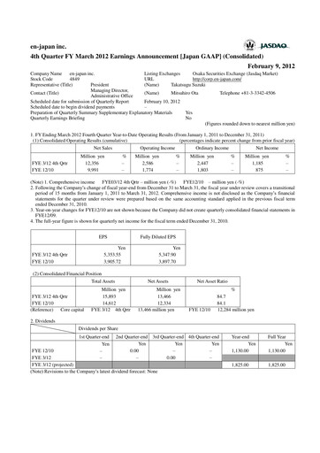 Thumbnail en Japan Financial Statement 2011