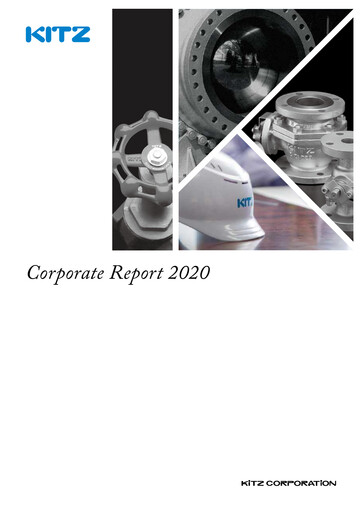 Thumbnail KITZ Corporation Annual Report 2020