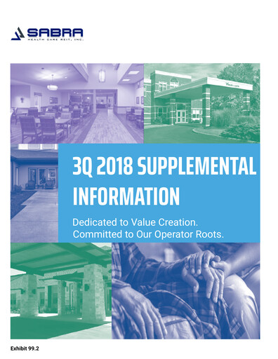 Thumbnail Sabra Health Care REIT Quarterly Report 2018-q3