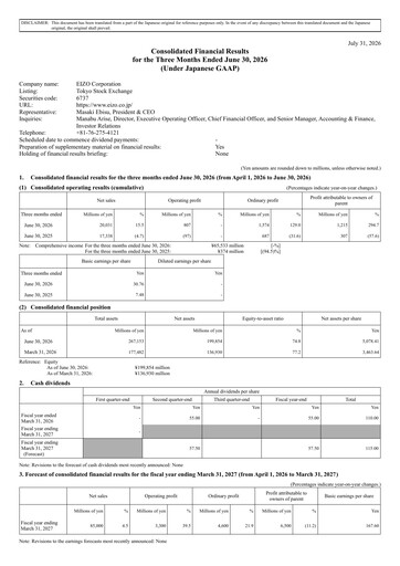 Vorschaubild EIZO Corporation Quartalsbericht 2027-q1