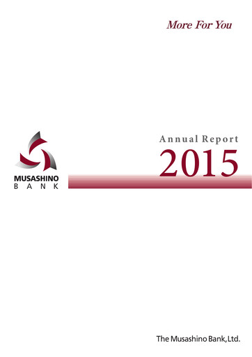 Thumbnail The Musashino Bank Annual Report 2015