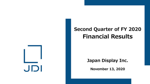 Thumbnail Japan Display Quarterly Report 2020-q2