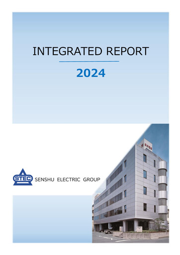 Thumbnail Senshu Electric Annual Report 2024