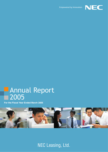 Thumbnail NEC Capital Solutions Annual Report 2005
