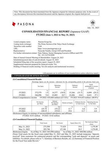 Thumbnail Pasona Group Financial Report 2023
