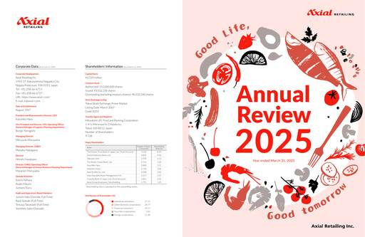 Thumbnail Axial Retailing Annual Report 2025