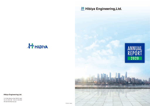 Thumbnail Hibiya Engineering Annual Report 2020