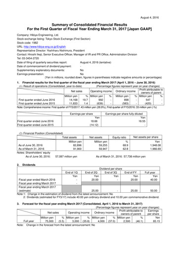 Thumbnail Hibiya Engineering Quarterly Report 2017-q1
