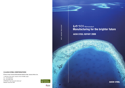 Vorschaubild Aichi Steel Jahresbericht 2008