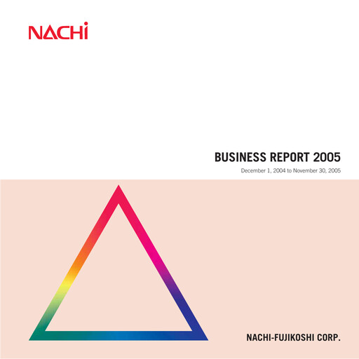 Thumbnail Nachi-Fujikoshi Annual Report 2005