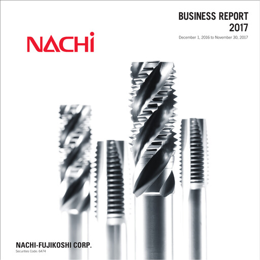 Thumbnail Nachi-Fujikoshi Annual Report 2017
