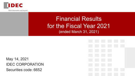 Thumbnail IDEC Corporation Financial Statement fy2021
