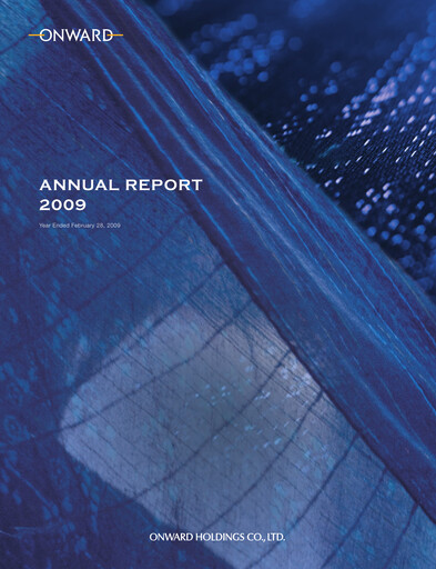 Thumbnail Onward Holdings Co., Ltd. Annual Report 2009