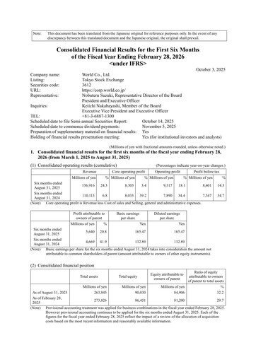 Thumbnail World Co., Ltd. Half-year Report 2026-h1