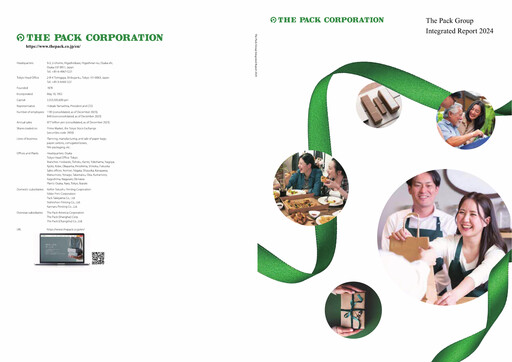 Thumbnail The Pack Corporation Annual Report 2024