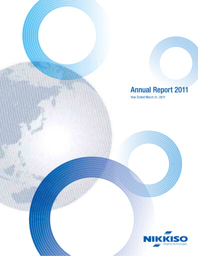 Miniature Nikkiso Co., Ltd. Rapport annuel 2011
