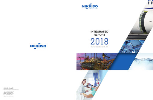 Miniature Nikkiso Co., Ltd. Rapport annuel 2018