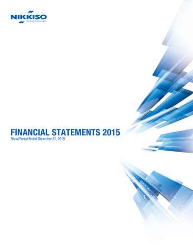 Miniature Nikkiso Co., Ltd. Bilan financier 2015