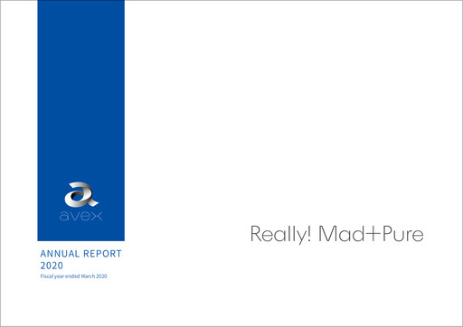 Thumbnail Avex Inc. Annual Report 2020