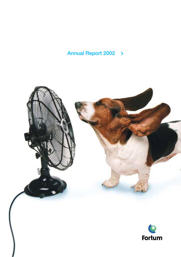 Thumbnail Fortum Annual Report 2002