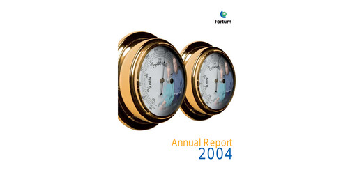 Thumbnail Fortum Annual Report 2004