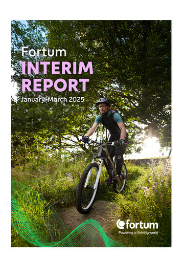 Thumbnail Fortum Quarterly Report 2025-q1