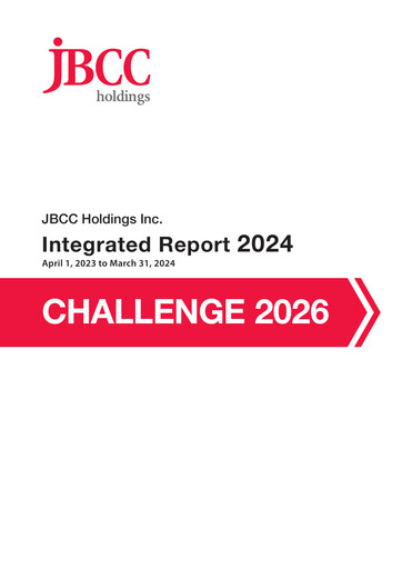 Thumbnail JBCC Holdings Annual Report 2024