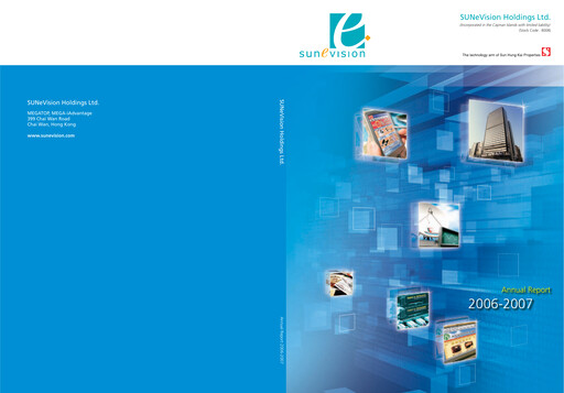 Thumbnail SUNeVision Annual Report 2006-2007