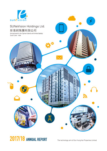 Thumbnail SUNeVision Annual Report 2017-2018