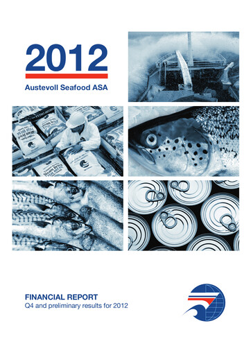 Thumbnail Austevoll Seafood  Financial Statement 2012