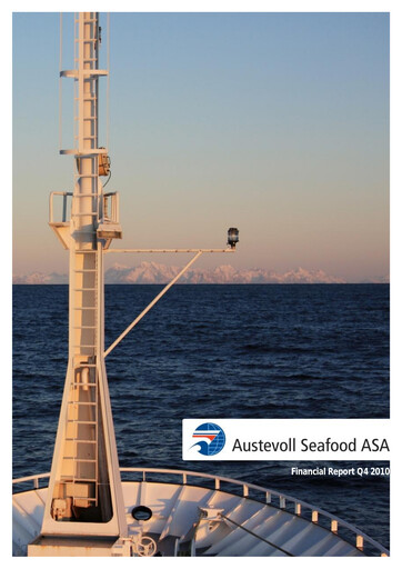 Thumbnail Austevoll Seafood  Quarterly Report 2010-q4