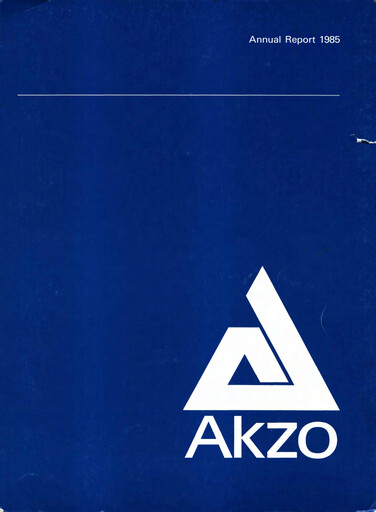 Thumbnail AkzoNobel
 Annual Report 1985