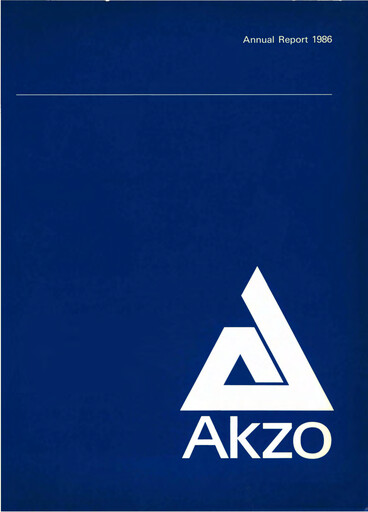 Thumbnail AkzoNobel
 Annual Report 1986