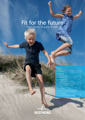Thumbnail AkzoNobel
 Quarterly Report 2007-q1
