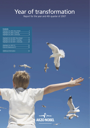 Thumbnail AkzoNobel
 Quarterly Report 2007-q4