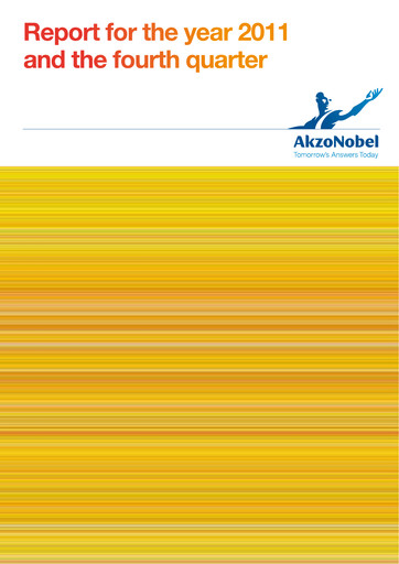 Thumbnail AkzoNobel
 Quarterly Report 2011-q4