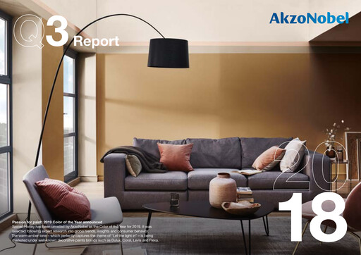 Thumbnail AkzoNobel
 Quarterly Report 2018-q3