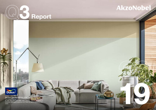 Thumbnail AkzoNobel
 Quarterly Report 2019-q3