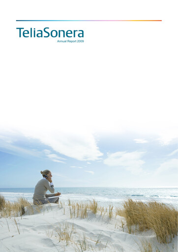 Miniature Telia Company Rapport annuel 2009