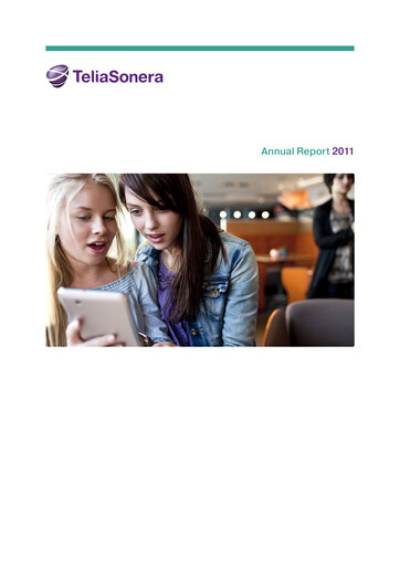 Miniature Telia Company Rapport annuel 2011