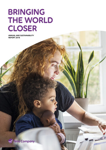 Miniature Telia Company Rapport annuel 2018