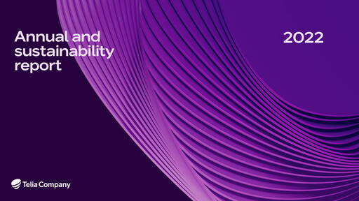Miniature Telia Company Rapport annuel 2022