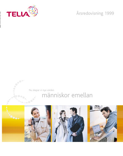 Miniature Telia Company Rapport annuel 1999