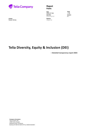 Thumbnail Telia Company ESG Report 2023