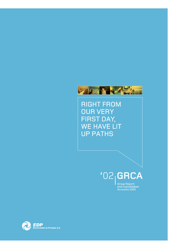 Miniature EDP Group Rapport annuel 2002