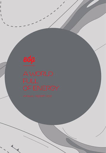 Miniature EDP Group Rapport annuel 2012