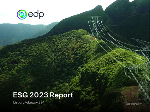 Miniature EDP Group Rapport ESG 2023