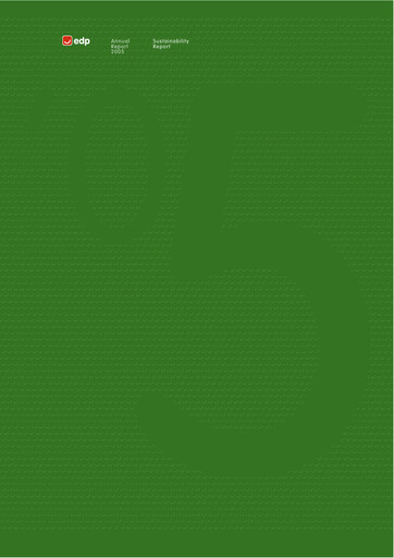 Miniature EDP Group Rapport de durabilité 2005