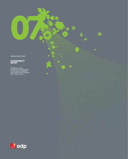 Miniature EDP Group Rapport de durabilité 2007