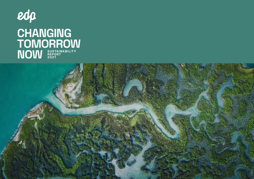 Miniature EDP Group Rapport de durabilité 2021